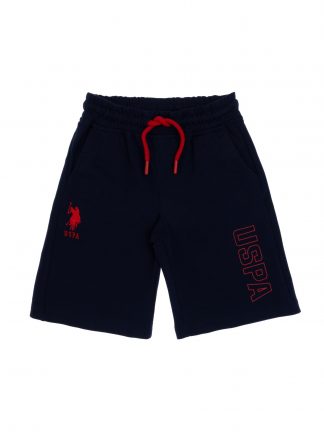 شلوارک پسرانه سرمه ای یو اس پولو