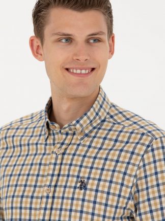 پیراهن مردانه بژ یو اس پولو