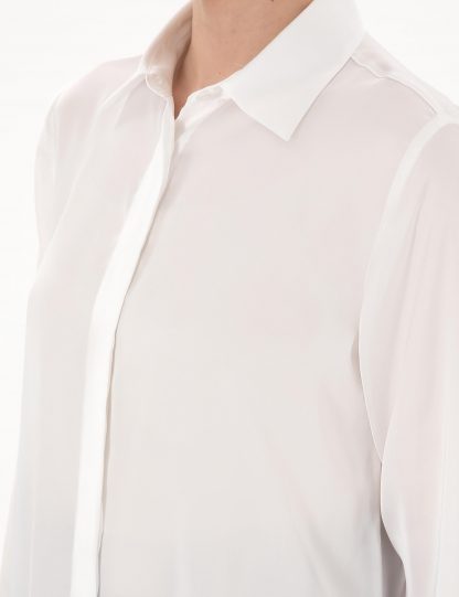 شومیز زنانه بژ پیرکاردین