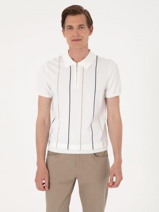 پولوشرت مردانه بژ پیرکاردین