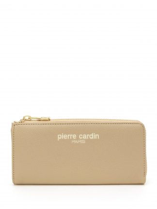 کیف پول زنانه بژ پیرکاردین