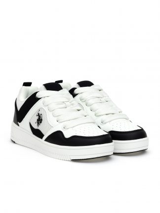 کفش کتانی و اسپرت زنانه مشکی یو اس پولو