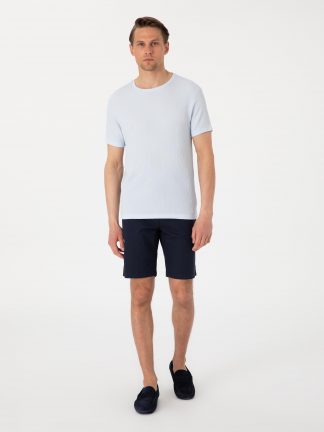 شلوارک مردانه سرمه ای پیرکاردین