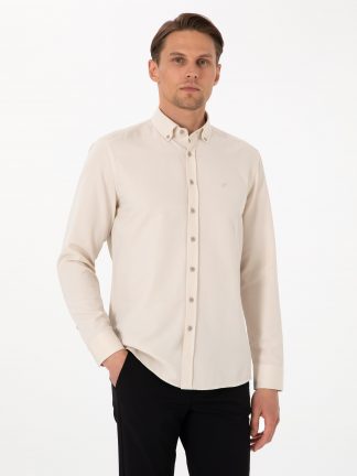 پیراهن مردانه بژ پیرکاردین