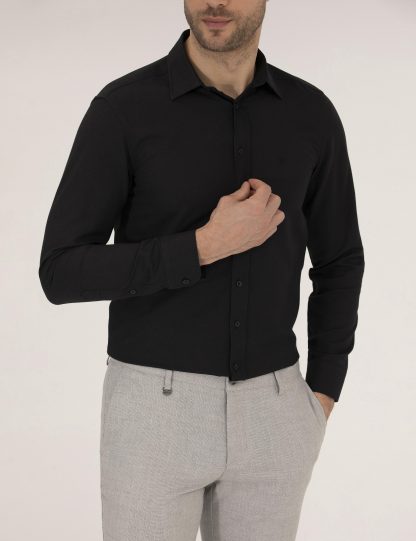 پیراهن رسمی مردانه مشکی پیرکاردین