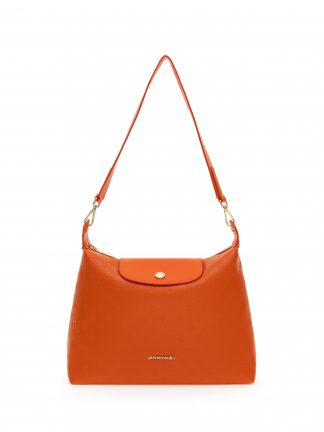 کیف دوشی زنانه نارنجی پیرکاردین