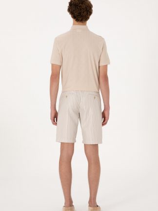 شلوارک مردانه طوسی یو اس پولو