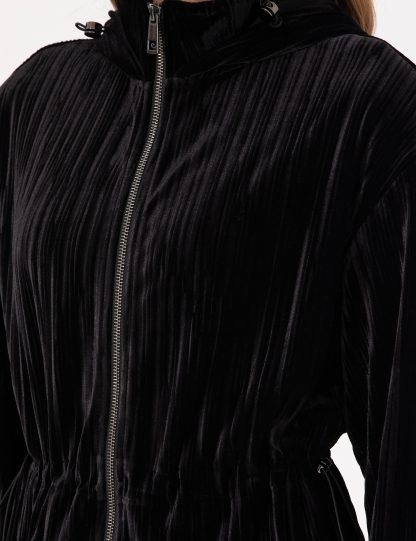 هودی زنانه مشکی پیرکاردین
