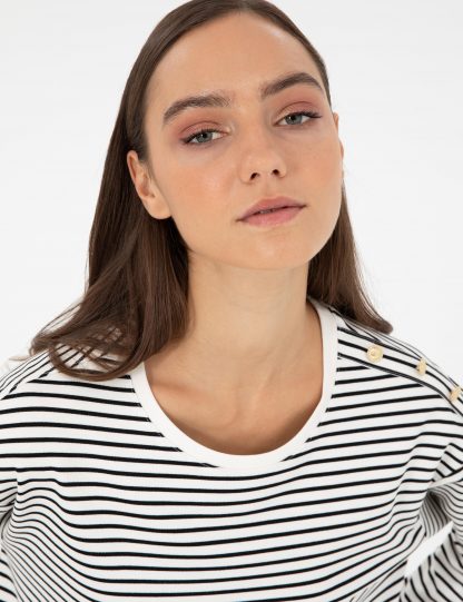 سویشرت زنانه بژ پیرکاردین