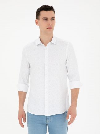 پیراهن مردانه لیمویی پیرکاردین