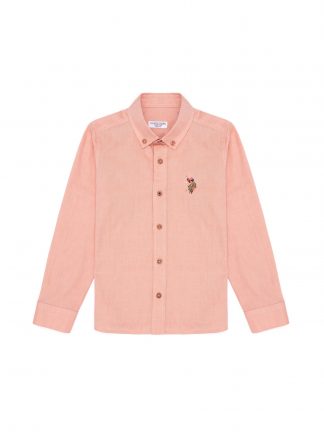 پیراهن پسرانه آجری یو اس پولو