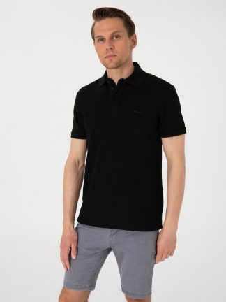 پولوشرت مردانه مشکی پیرکاردین