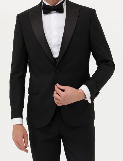 کت و شلوار مردانه مشکی پیرکاردین