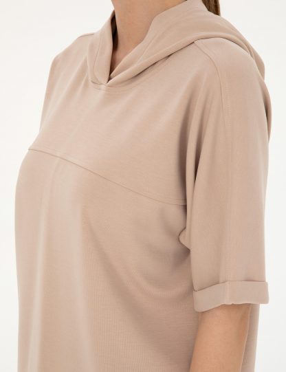 هودی زنانه بژ پیرکاردین