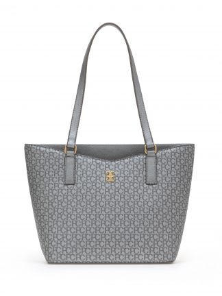 کیف دوشی زنانه نقره ای پیرکاردین