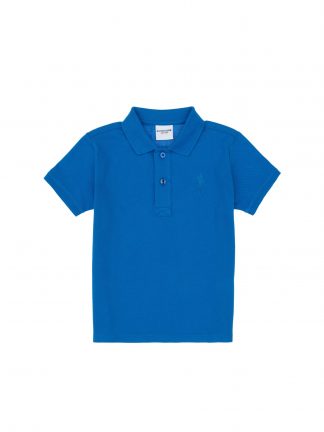 پولوشرت پسرانه آبی کوبالت یو اس پولو