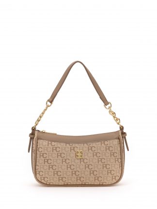 کیف دوشی زنانه قهوه ای پیرکاردین