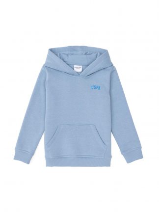 هودی پسرانه آبی روشن یو اس پولو