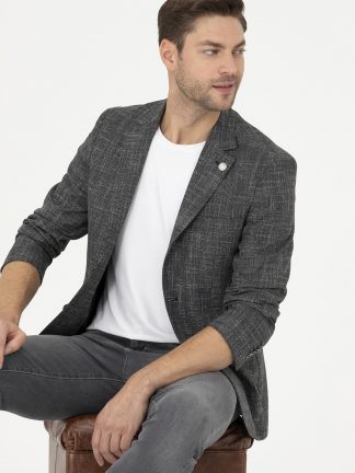 کت مردانه مشکی پیرکاردین