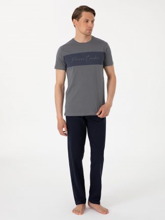 لباس راحتی مردانه خاکستری تیره پیرکاردین