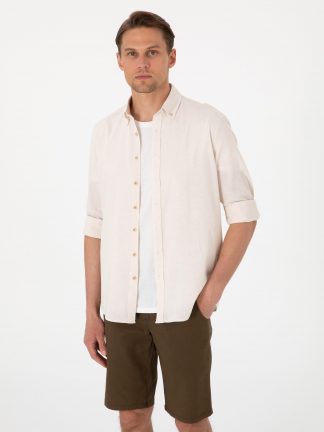 پیراهن مردانه بژ پیرکاردین