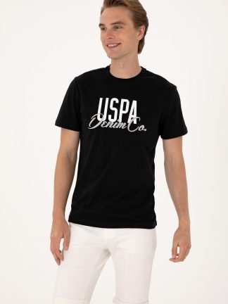 تی شرت مردانه مشکی یو اس پولو