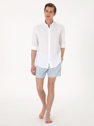 مایو مردانه آبی پیرکاردین