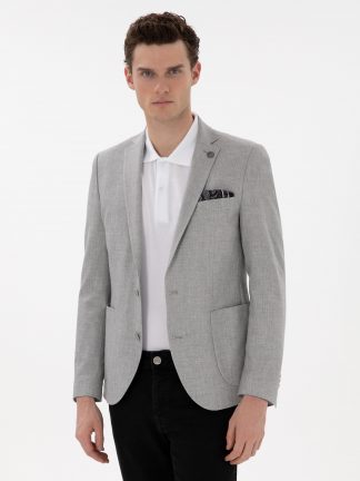 کت مردانه خاکستری پیرکاردین