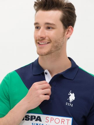 پولوشرت مردانه سبز یو اس پولو