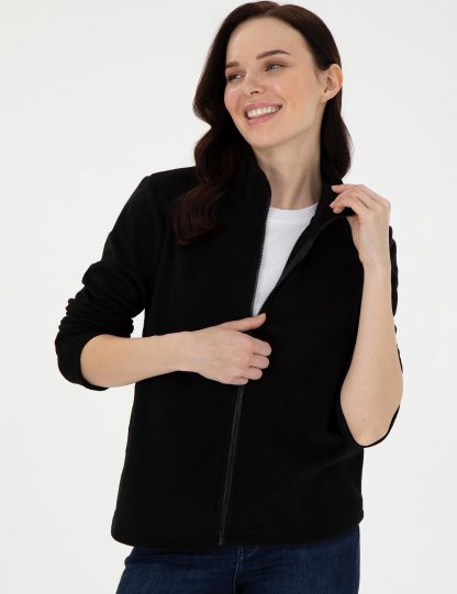 سویشرت زنانه مشکی پیرکاردین