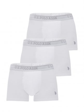 شورت مردانه سفید یو اس پولو