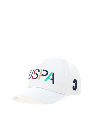 کلاه کپ پسرانه سفید یو اس پولو