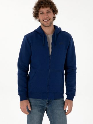 هودی مردانه نیلی یو اس پولو