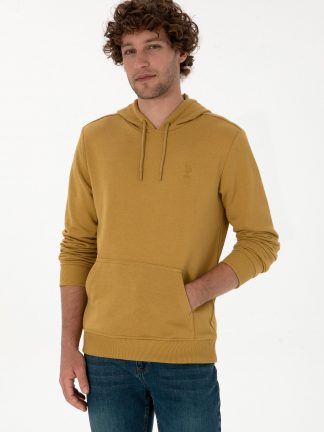 هودی مردانه آبی نفتی یو اس پولو