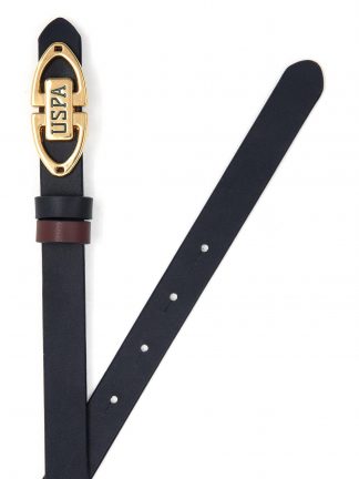 کمربند زنانه سرمه ای یو اس پولو