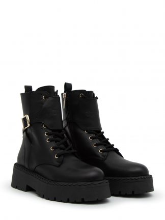 بوت و نیم بوت زنانه مشکی یو اس پولو