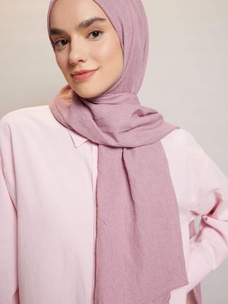 روسری و شال زنانه زرشکی دفکتو