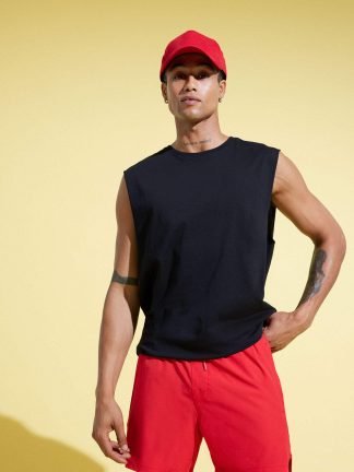 تی شرت مردانه مشکی دفکتو