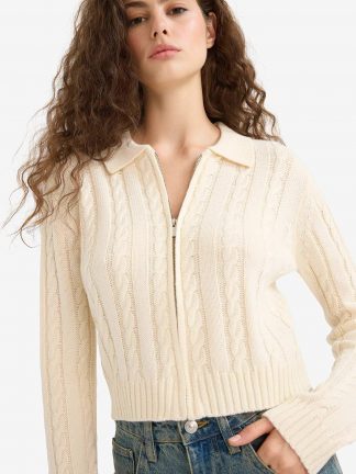 ژاکت زنانه بژ دفکتو