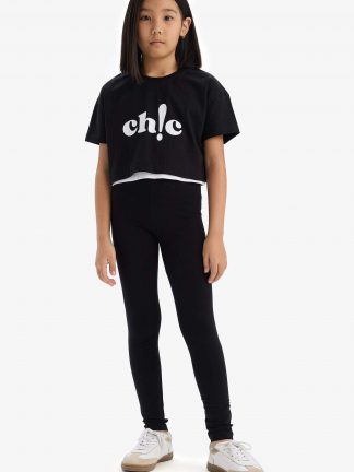 لگینگ دخترانه مشکی دفکتو