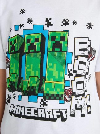 تی شرت پسرانه سفید دفکتو