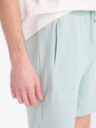 شلوارک مردانه نعنایی دفکتو