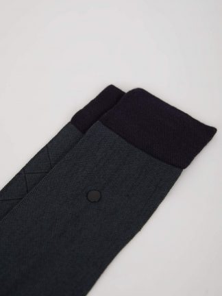 جوراب مردانه سرمه ای دفکتو