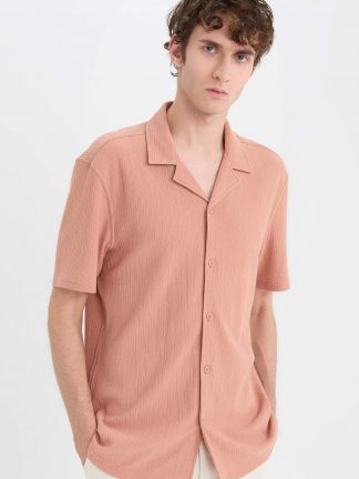 پیراهن آستین کوتاه مردانه دفکتو