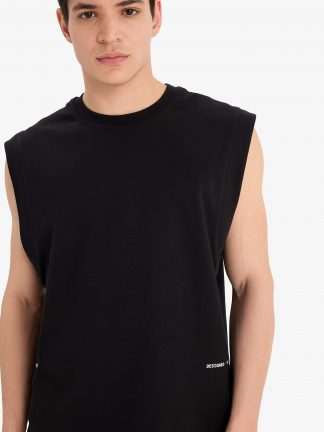 تی شرت مردانه مشکی دفکتو