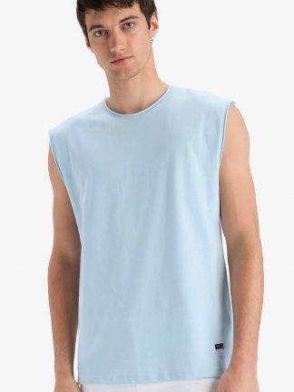 تی شرت مردانه آبی دفکتو