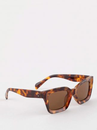 عینک آفتابی زنانه قهوه ای تیره دفکتو