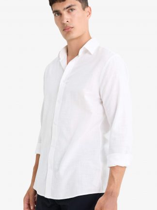 پیراهن مردانه سفید دفکتو