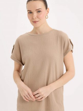 تیشرت زنانه دفکتو
