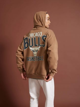 هودی مردانه قهوه ای دفکتو